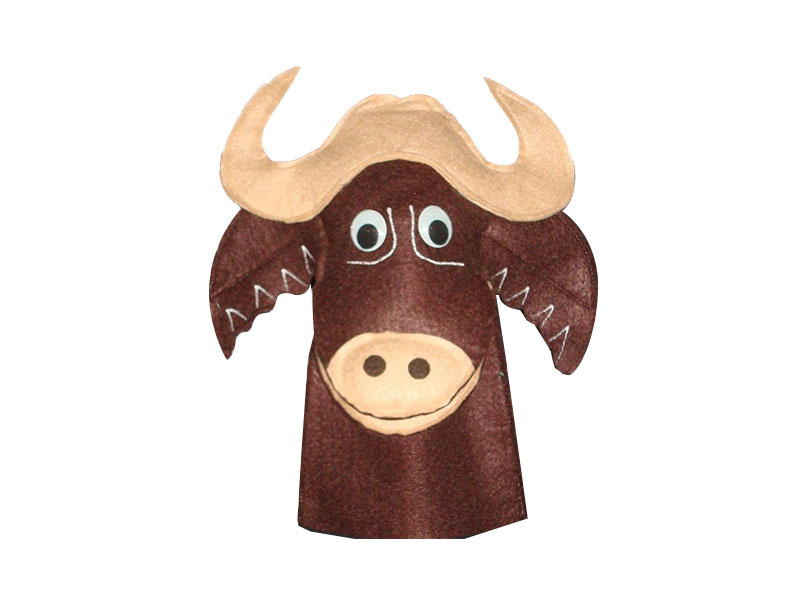 Buffalo Moving Mouth Puppet Buffalo Moving Mouth Puppet
