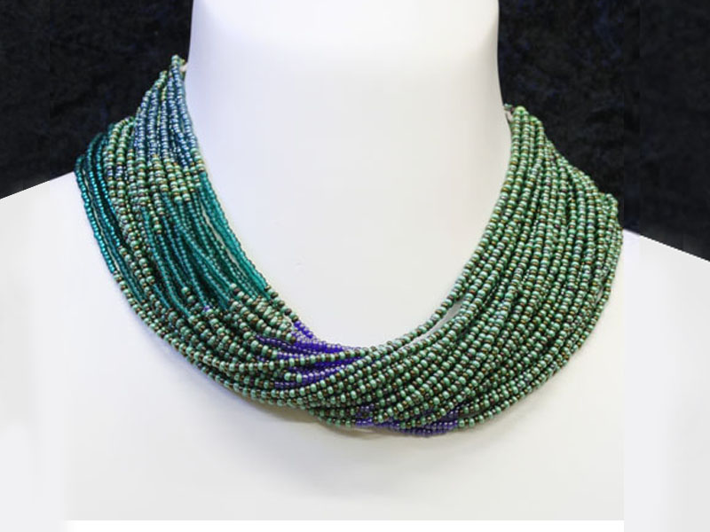 Greens, turquoise and purple Greens, turquoise and purple