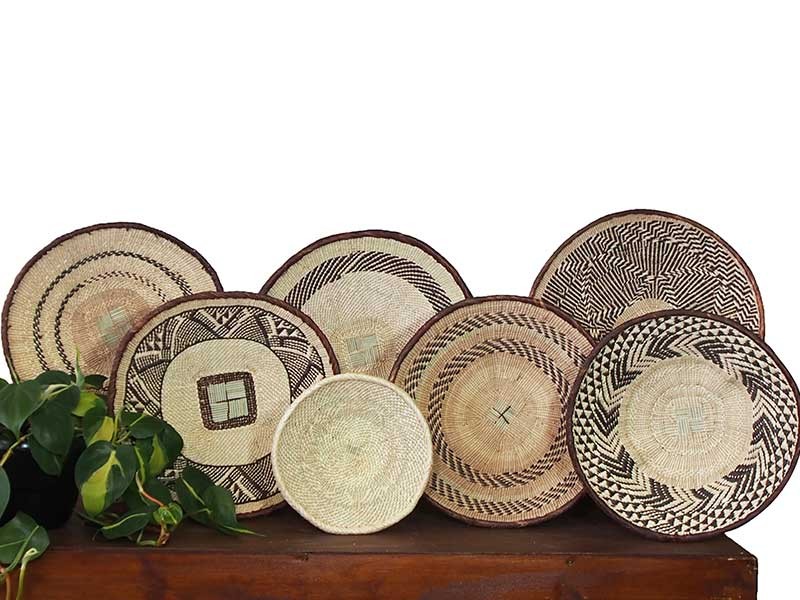 Tonga Basket (Binga Basket) Set of 7 African Baskets (s5) Tonga Basket (Binga Basket) Set of 7 African Baskets (s5)