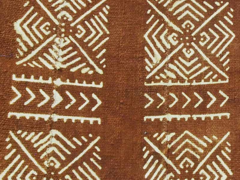 Brown Bogolan Mud Cloth