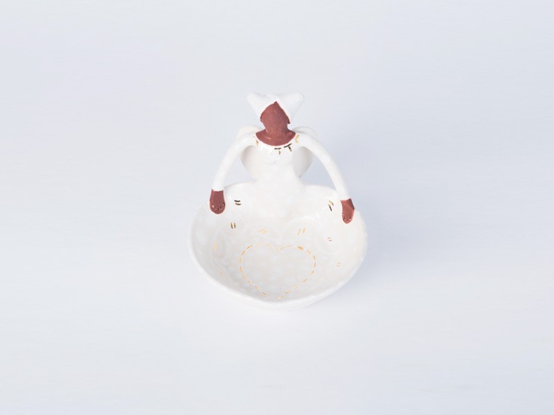 1 Lady Angel Heart Dish 1 Lady Angel Heart Dish