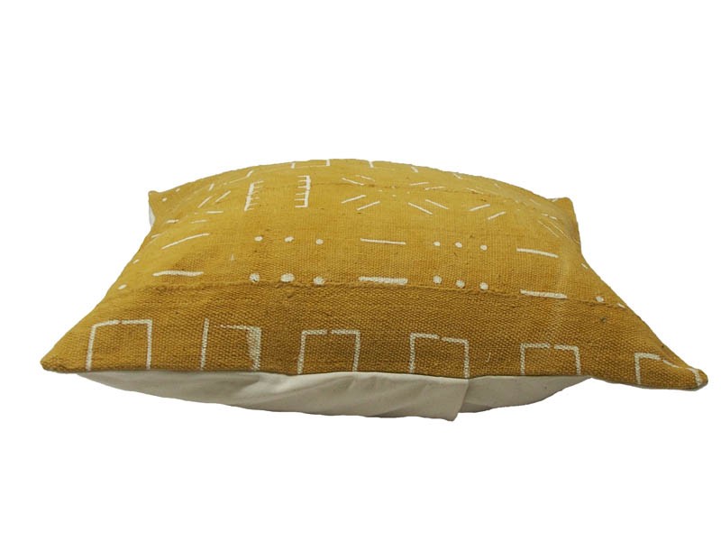 Yellow with White Angular Pattern - Side Yellow with White Angular Pattern - Side