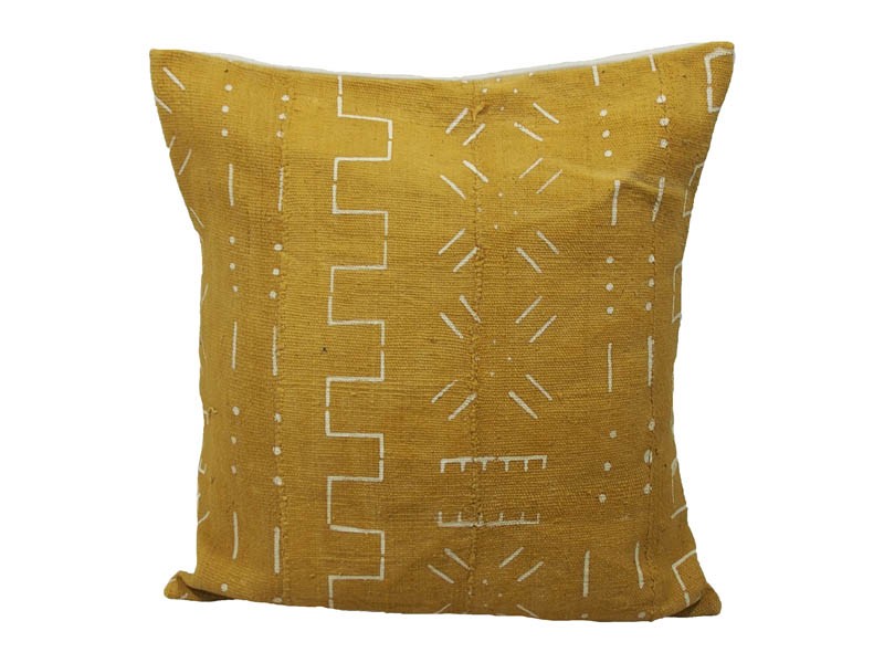 Yellow with White Angular Pattern Yellow with White Angular Pattern