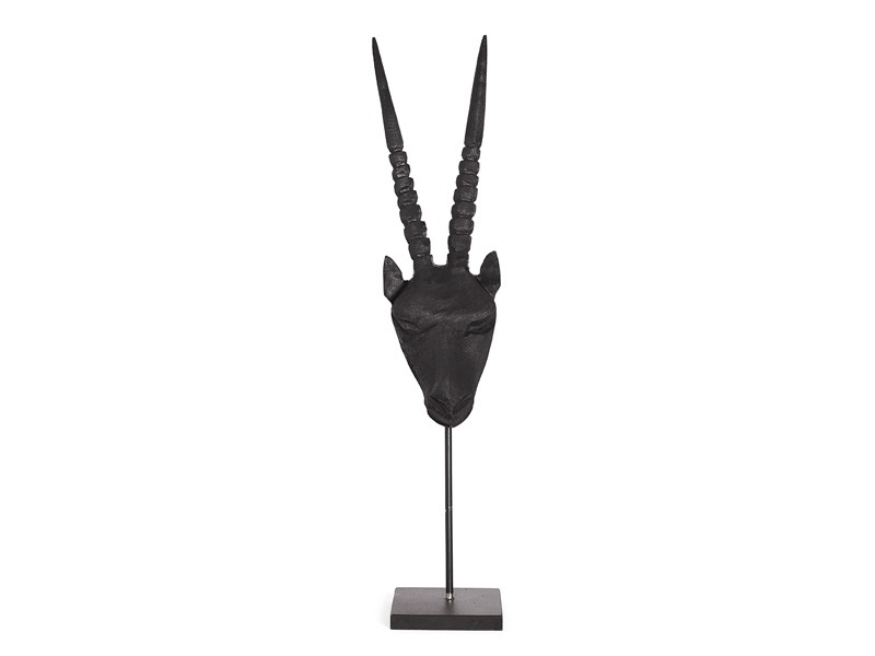 Black Gemsbok Head Black Gemsbok Head