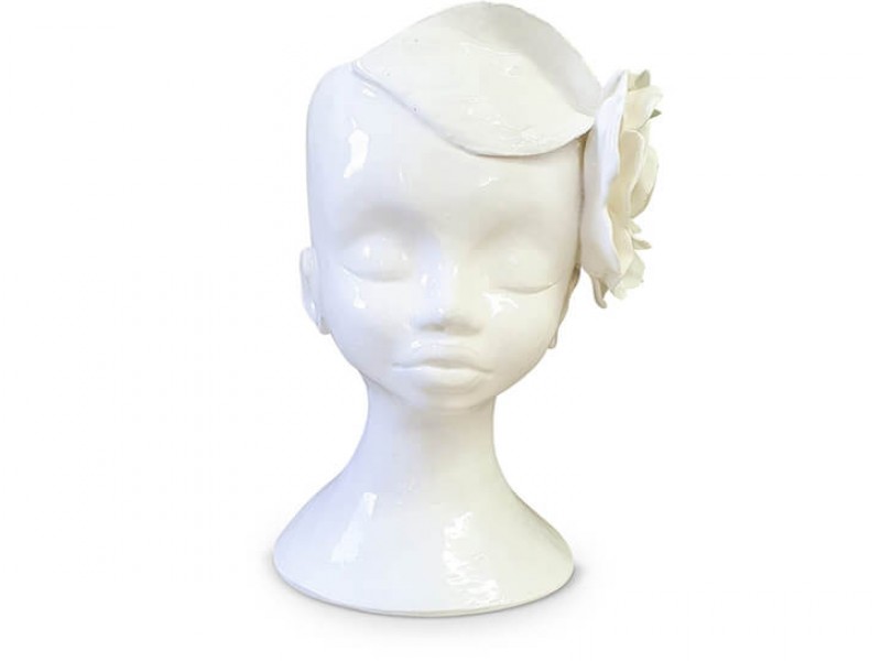 Ceramic Lady Head
