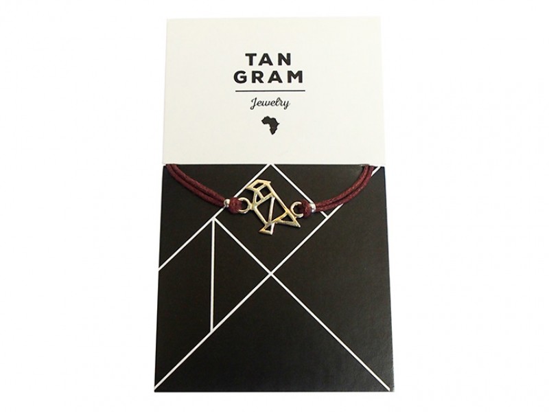 Tangram Bracelet - Bird Tangram Bracelet - Bird