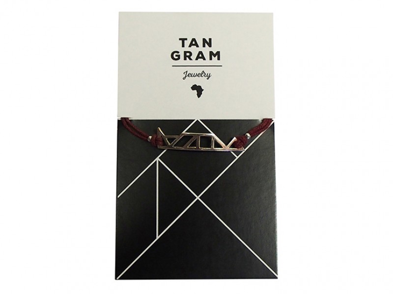 Tangram Bracelet - Table Mountain Tangram Bracelet - Table Mountain