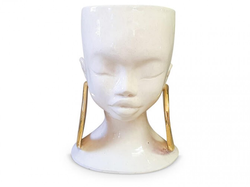 Ceramic Lady Head