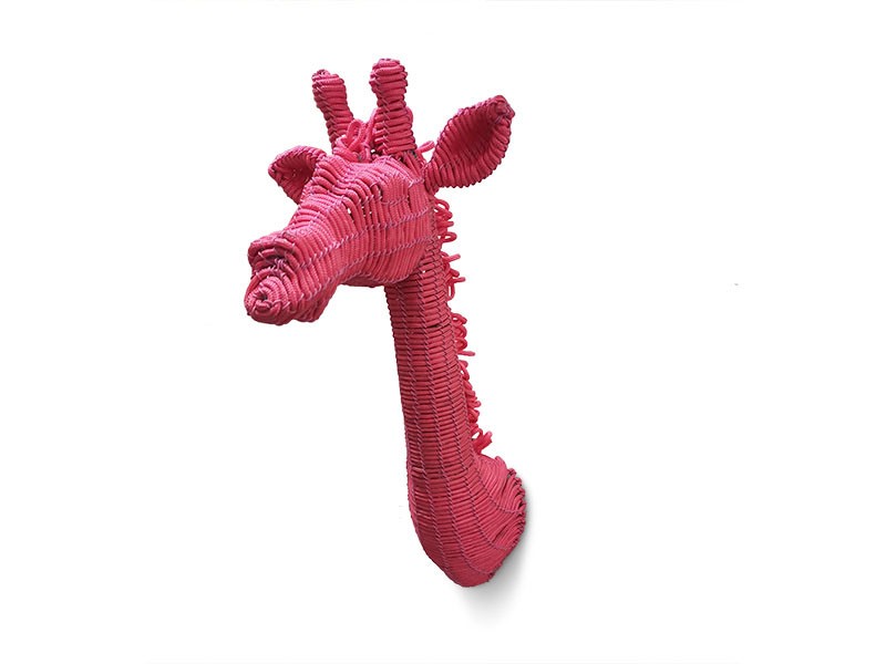 Rope Giraffe Head Mini Rope Giraffe Head Mini