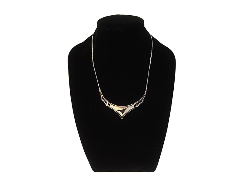 Silver And Elephant Hair Necklace Silver And Elephant Hair Necklace